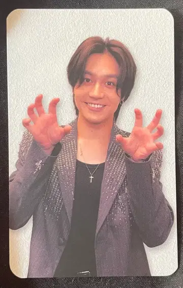 Travis Japan 마츠다 겐타 비주얼 카드 홍콩