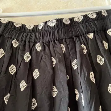 미사용 새상품 준코 시마다 플레어 롱 스커트 큰 사이즈