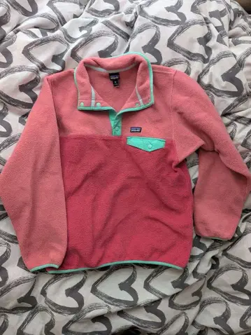 Patagonia 플리스 자켓 XL 핑크