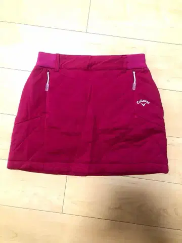 새상품급 캘러웨이 스커트 퀼팅 핑크 골프웨어