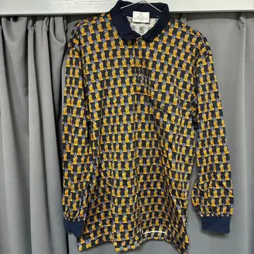 지방시 올 패턴 피케 셔츠 빈티지 구제 의류