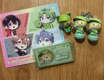 컬러풀 피치 시바 키링 클립 마그넷 외