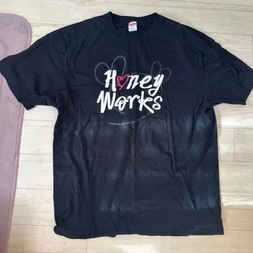 Honey Works 빅 T셔츠 XXXL