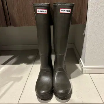 HUNTER 장화 레인부츠 롱 버클 포함