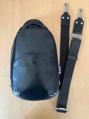 에르고포크 천연 가죽 2way 바디 백