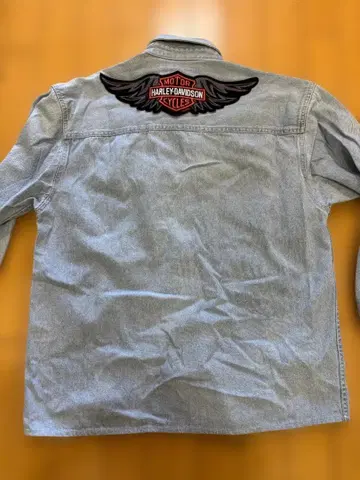 Harley-Davidson 데님 셔츠 긴팔