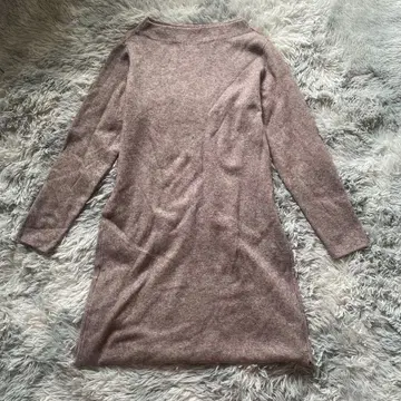 예카베카 여성용 니트 원피스 F 무지 브라운