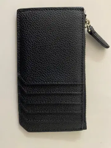 새상품급 블랙 가죽 프래그먼트 케이스 소가죽