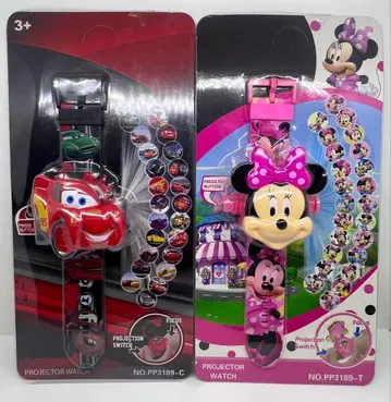 디즈니 카즈 미니 마우스 손목시계 프로젝터