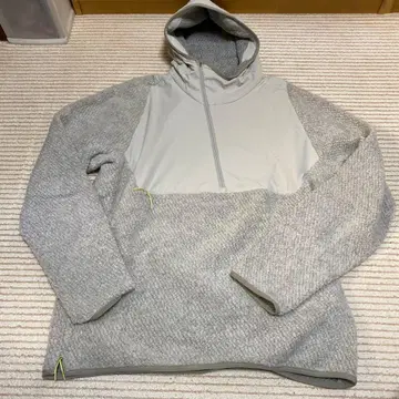 lululemon lab 후드 부착 보아 자켓