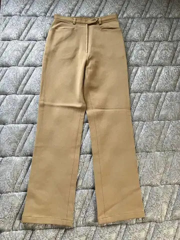 23구 베이지 슬랙스 사이즈 38 울 오크 클리닝 완료