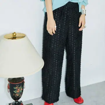 CITYSHOP 스트라이프 자카드 팬츠