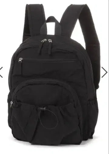 [ 미사용 택 포함 ] 스튜디오 클립 백팩 블랙 카라다요로코부카라쿠