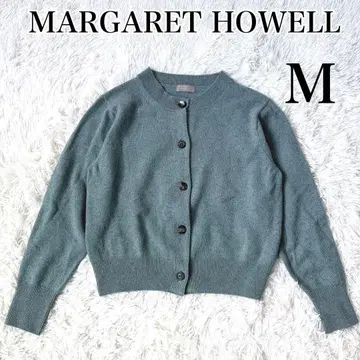 [ 컨디션 최상 ] MARGARET HOWELL 가디건 그린 계열
