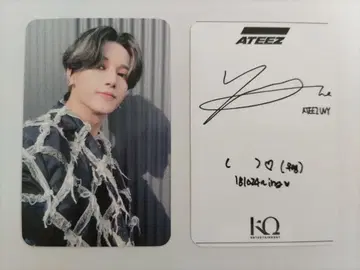 ATEEZ 우영 OTKmusic 한정판 트레이딩 카드 일본어
