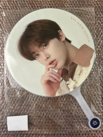 [ 미사용 ] 아스트로 ASTRO STARGAZER 윤사나 피켓 부채