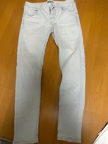 BAYFLOW DENIM 라이트 블루 스키니 데님