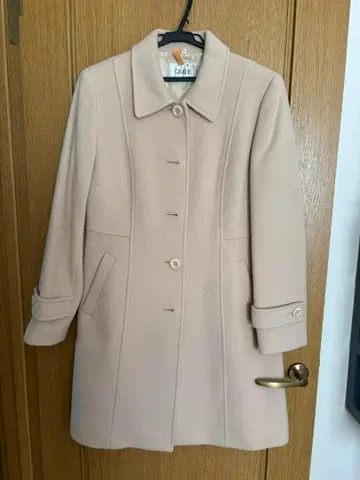 [ 미사용 ] GRADE 베이지 롱 코트