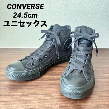 CONVERSE 올스타 하이컷 스니커즈 블랙 24.5cm
