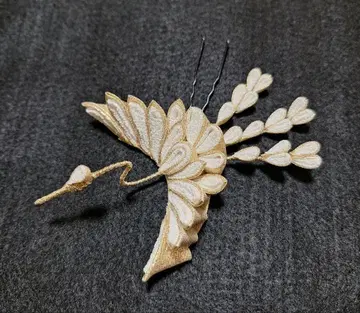 #255 츠마미자이쿠 머리 장식 [ 봉황 ] 성인식, 졸업식, 결혼식