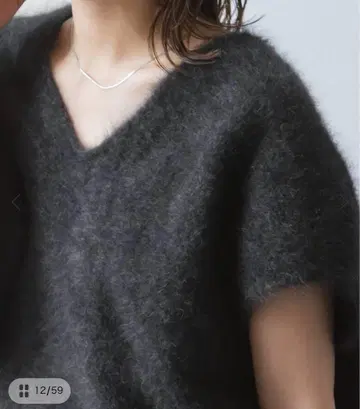 퍼 니트 V넥 베스트