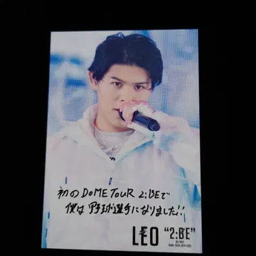 BE:FIRST DOME TOUR 2024-2025 2:BE 특전 레오