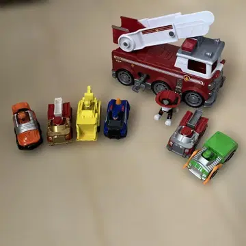 파우 패트롤 차량 세트 8개 세트