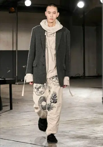 DRIES VAN NOTEN 23aw 아노락 후드티