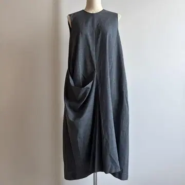 엔폴드 원피스 그레이 36