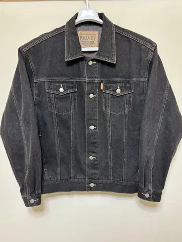 BELVET 블랙 데님 자켓 L 사이즈