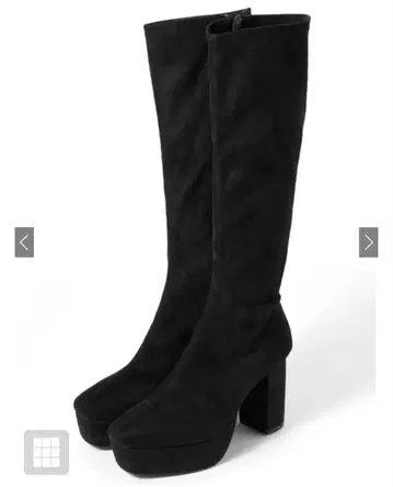 롱 부츠 블랙 GRL 22.5