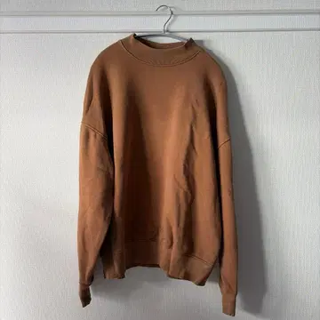 GAP 브라운 크루넥 맨투맨 L