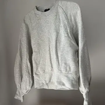 오가닉 코튼 래글런 슬리브 맨투맨