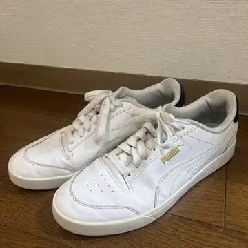 푸마 화이트 스니커즈 27.5cm