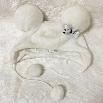 Disney 디즈니랜드 팬캡 귀 달린 모자 라메 미키