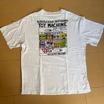 TOY MACHINE 화이트 T셔츠