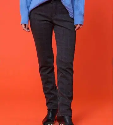 EDWIN LADIES 저지 슬림 스트레이트 팬츠 BODY FIRE