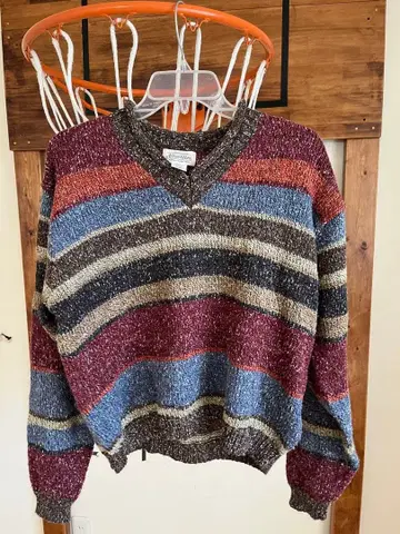 St. John's Bay 스트라이프 스웨터 M