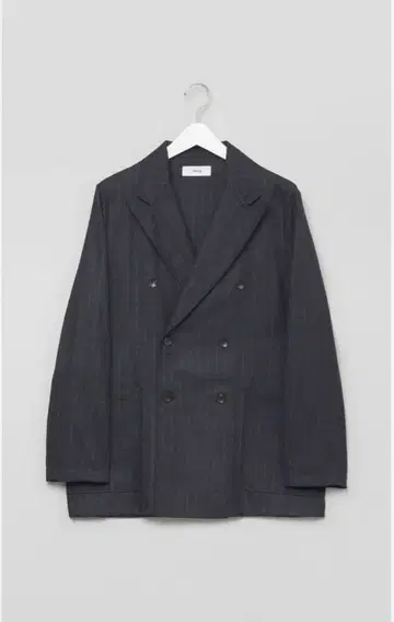 marka 마르카 울 소프트 서지 / 더블 브레스트 셔츠 자켓 M