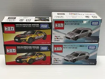 [ 미개봉 새상품 ] 토미카 도요타 GR86 모빌리티쇼 한정판 4대 세트