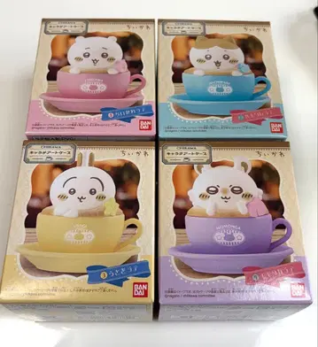 치이카와 (먼작귀) 캐릭터 아트 케이스 4개 세트