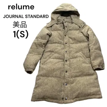 다운 코트 울 1(S) 레리움 저널 스탠다드 새상품급 베이지