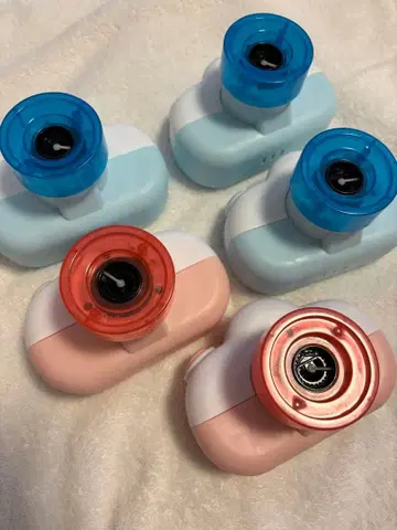 DAISO 카메라형 샤봉 비눗방울 5개 세트