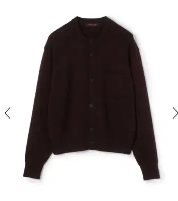 CABaN 코튼 캐시미어 가디건 M 다크 브라운