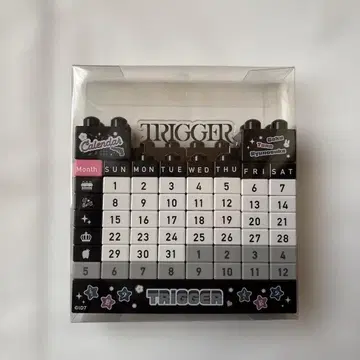 아이들리시 세븐 만년 블록 달력 TRIGGER