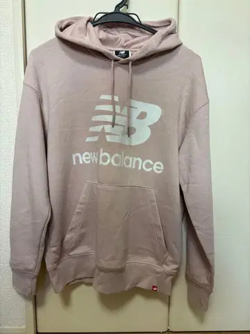 뉴발란스 후드 부착 후드티 XS (JPN:S) 핑크