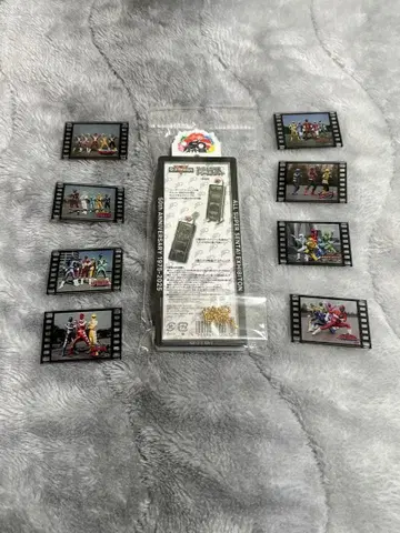 슈퍼 전대전 필름 시계 부품풍 참 스탠드