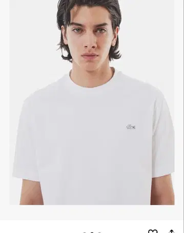 LACOSTE 라코스테 화이트 T셔츠