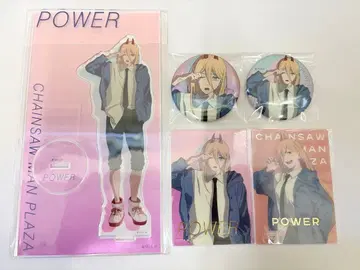 체인소 맨 파워 로프트 gear up 아크릴 스탠드 클리어 카드 캔뱃지