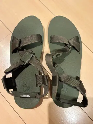 THE NORTH FACE 스포츠 샌들 올리브 그린 27cm